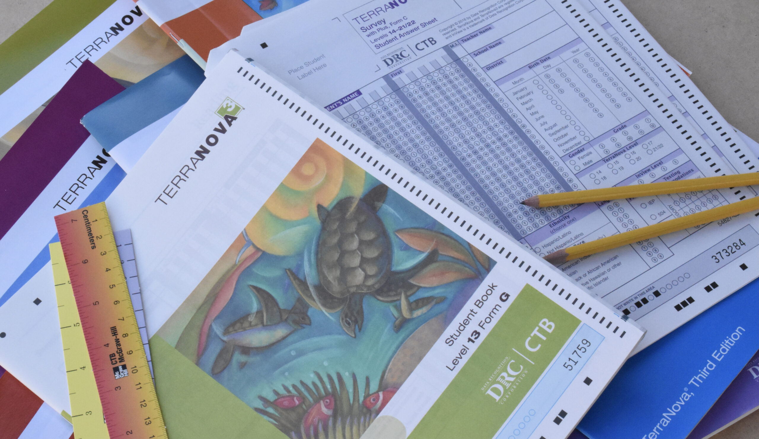 ESD requested you turn in your test results?